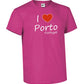 T-shirt Kids I Love Porto