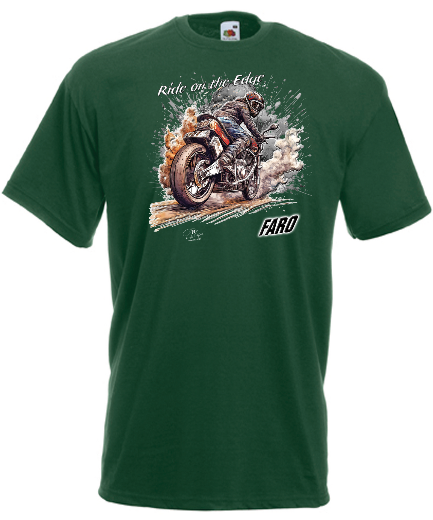 T-shirt Ride on the Edge Faro