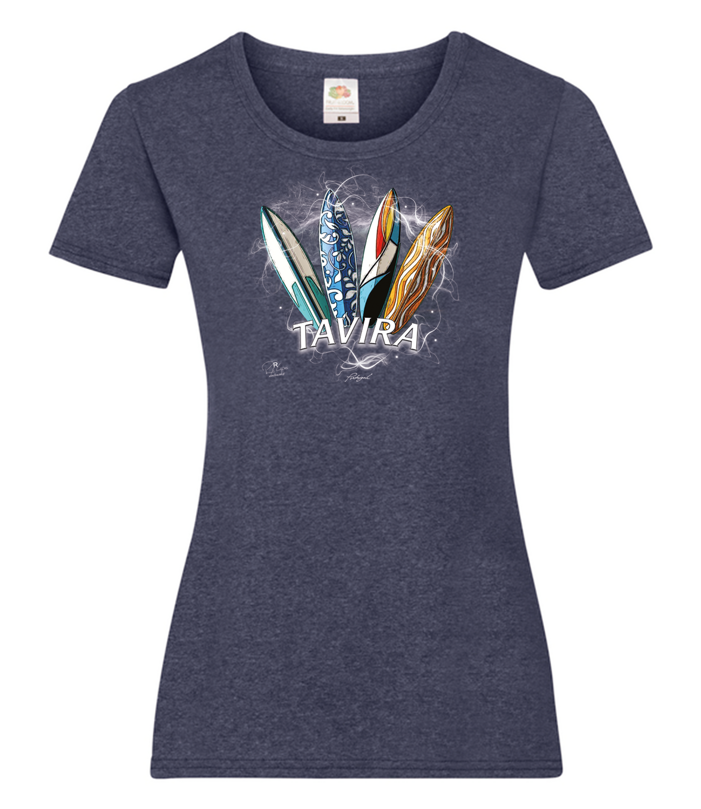 T-shirt Senhora Surfboards Tavira