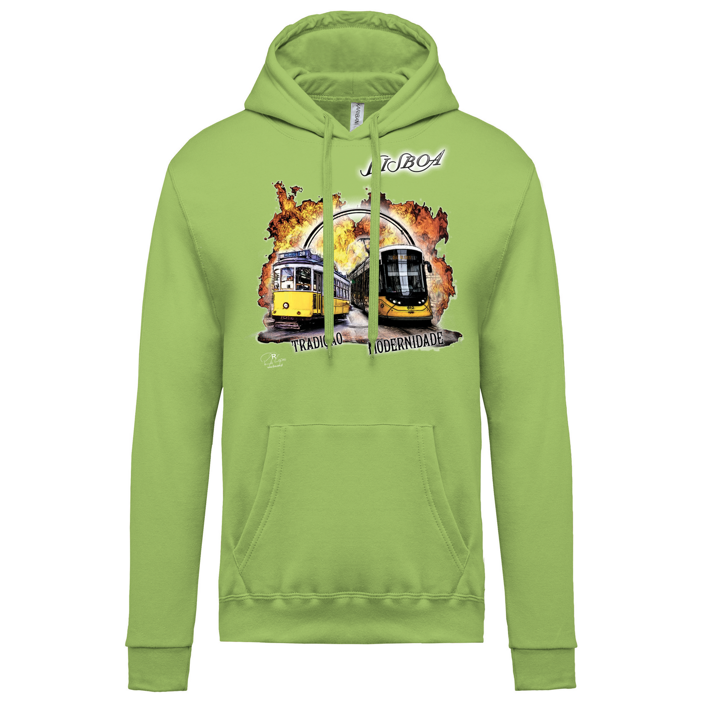 Sweatshirt Kariban com Capuz Tradição e Modernidade