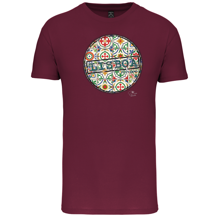 T-Shirt Algodão Biológico Pin Lisboa