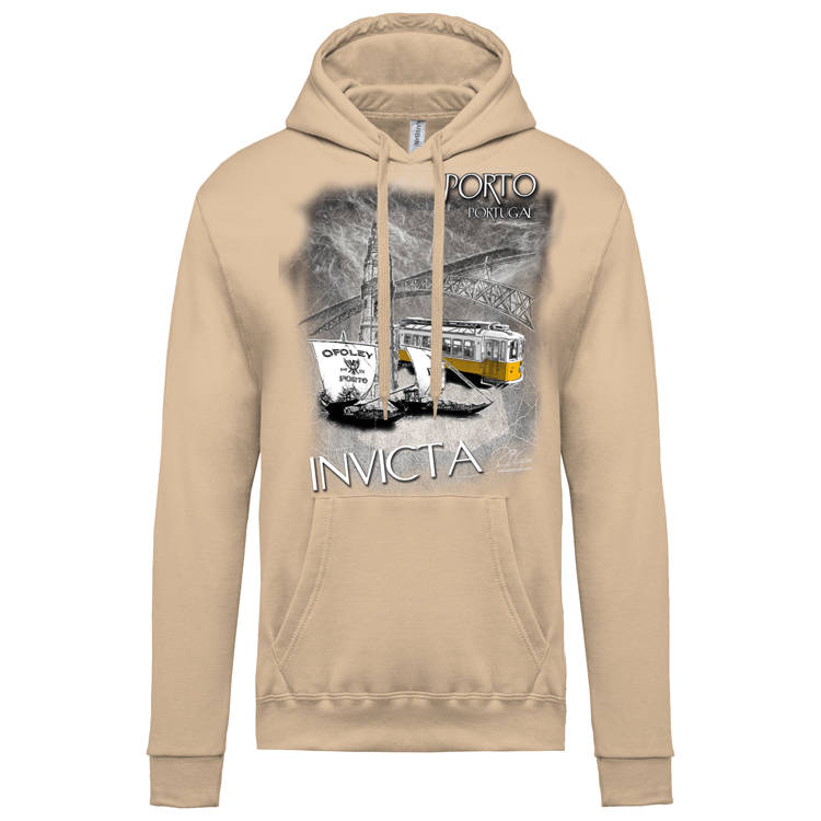 Sweatshirt Kariban com Capuz Invicta