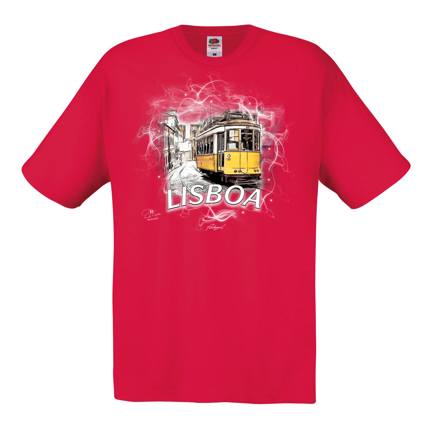 T-shirt Fruit of the Loom, Original 145g, Carreira 28 Lisboa