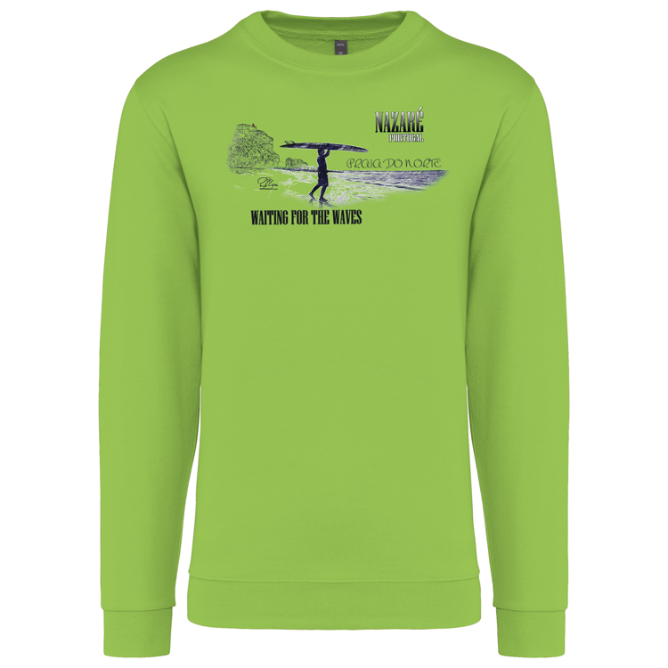 Sweatshirt Kariban sem Capuz Praia do Norte