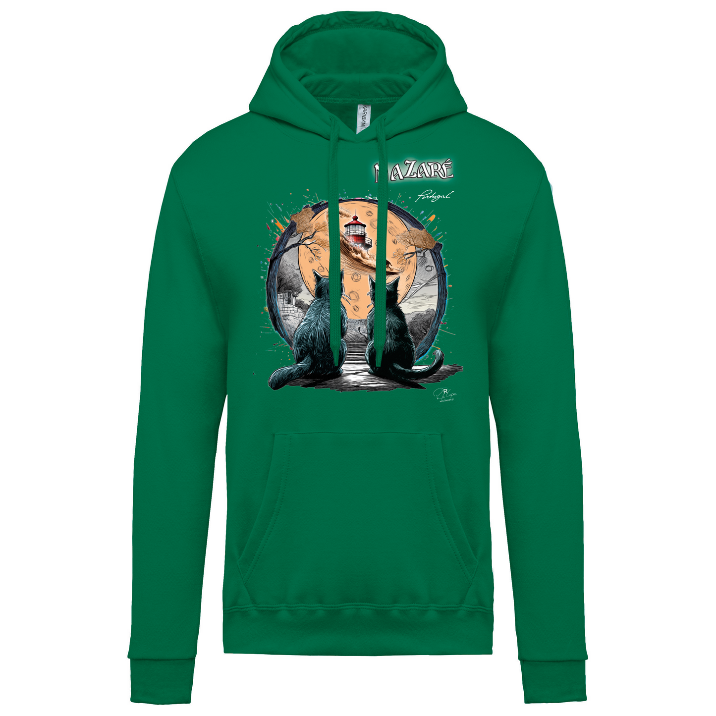 Sweatshirt Kariban com Capuz Luar Nazaré