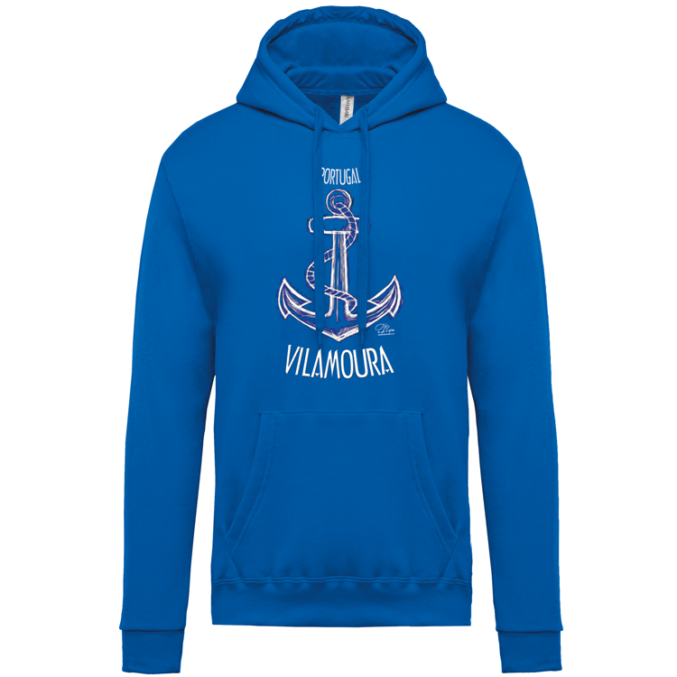 Sweatshirt Kariban com Capuz Âncora Vilamoura