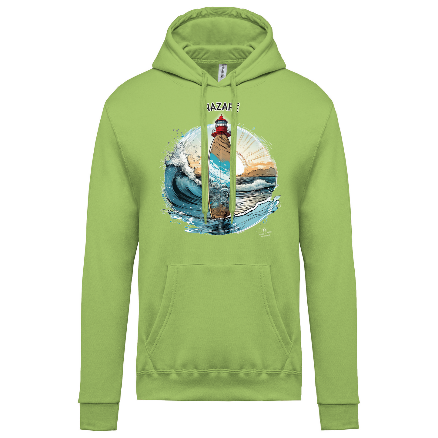 Sweatshirt Kariban com Capuz Sol Nazaré