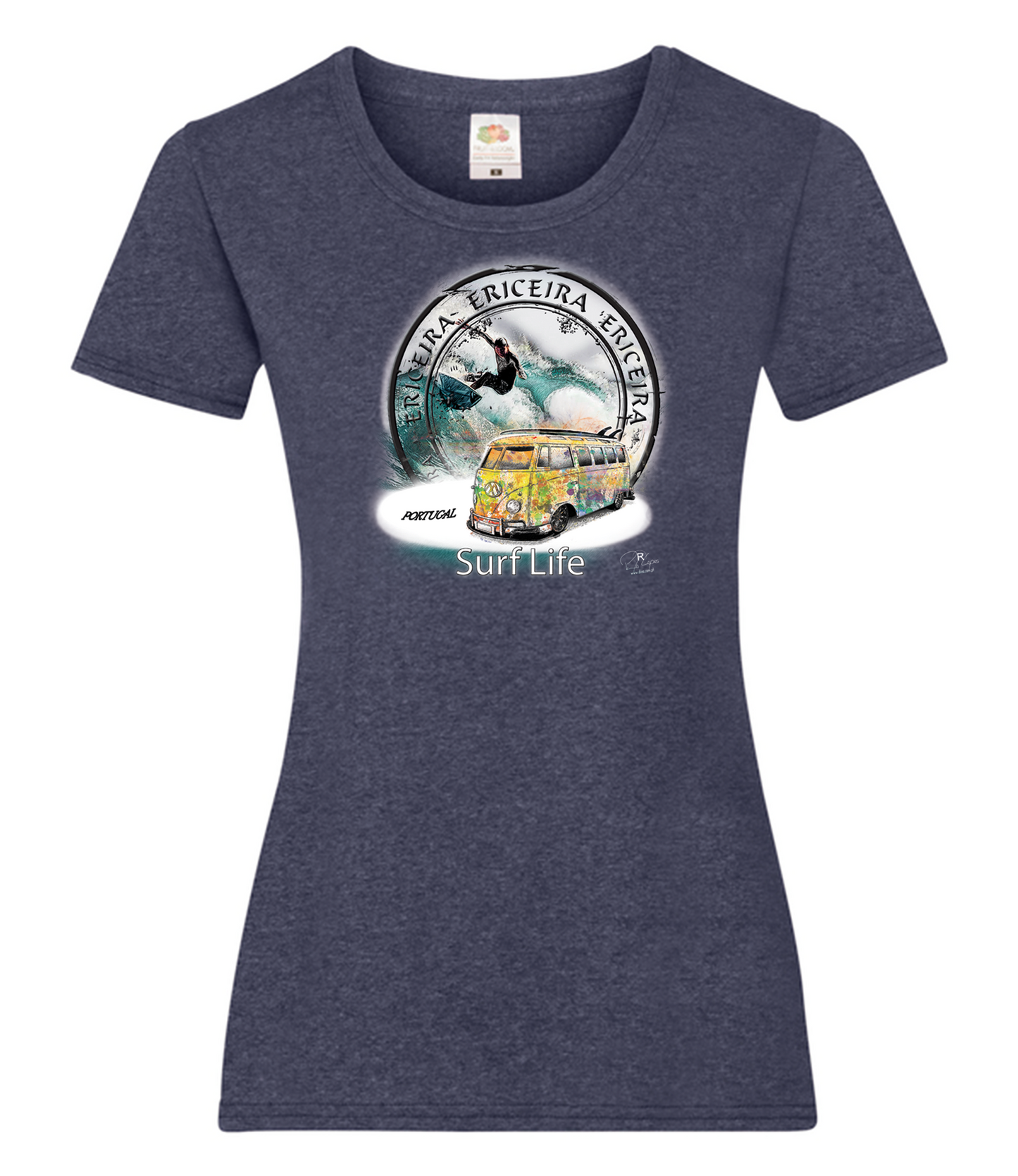 T-shirt Senhora Surf Life Ericeira