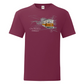 T-shirt Fruit of the Loom, Iconic, 150g, Carmo