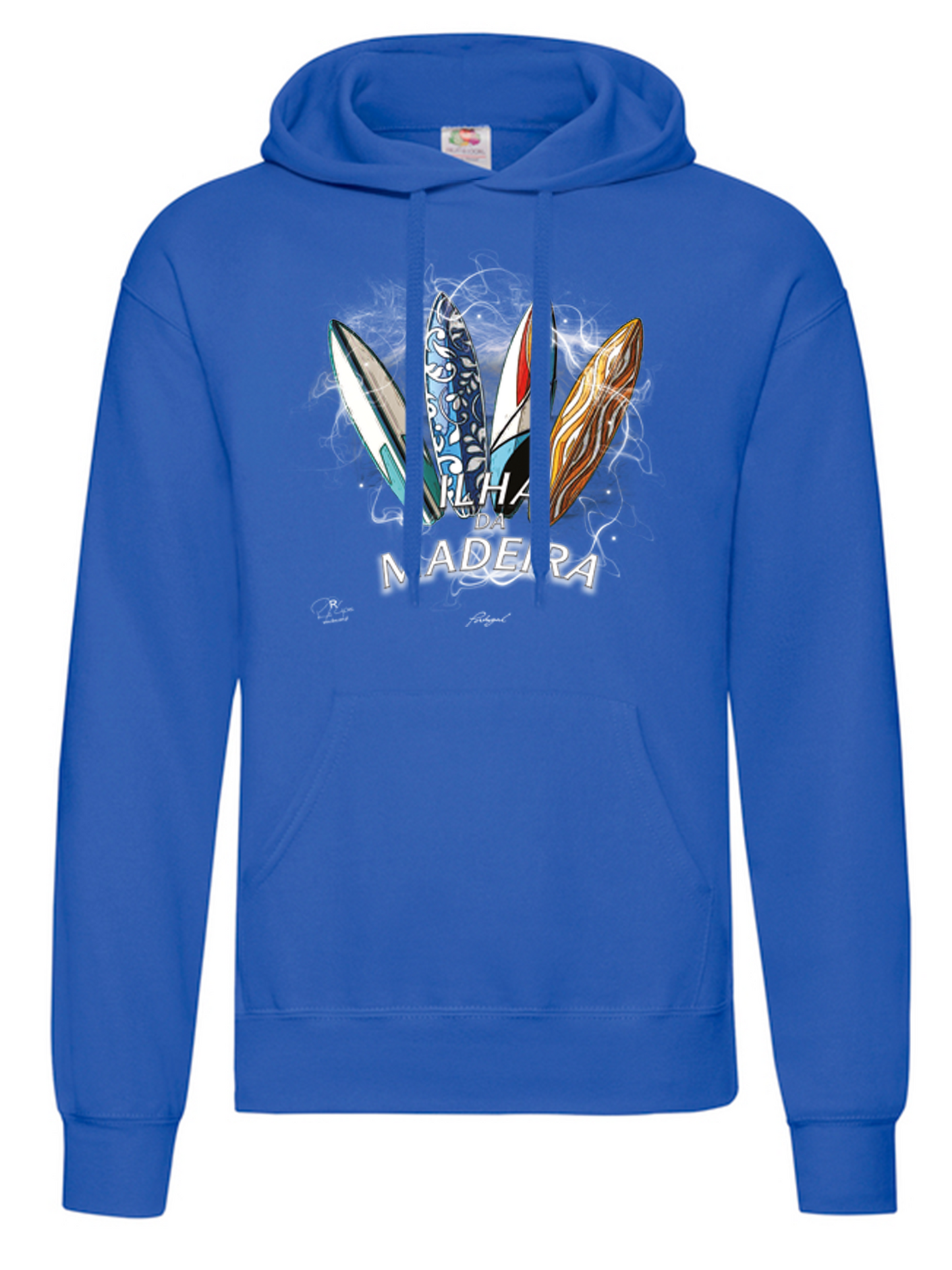 Sweatshirt Surfboards lha da Madeira