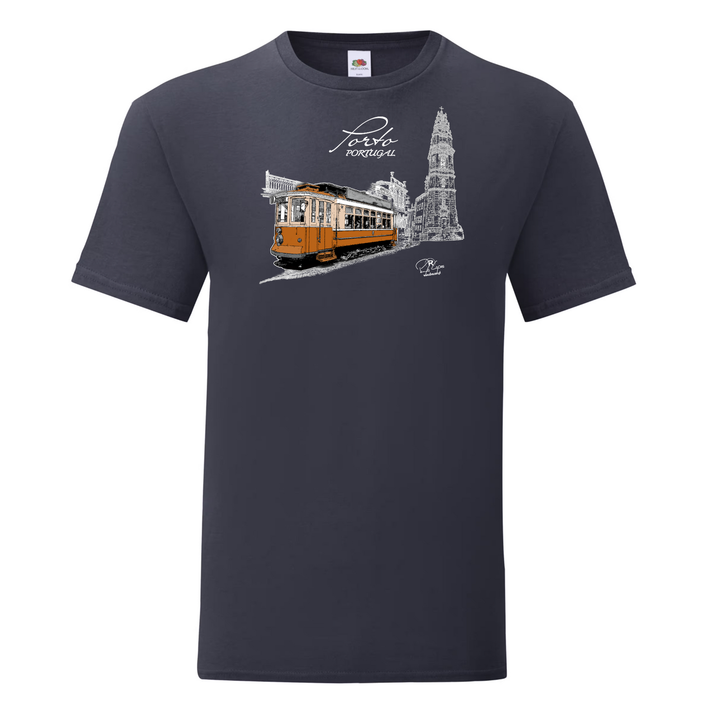 T-shirt Fruit of the Loom, Iconic, 150g, Clérigos