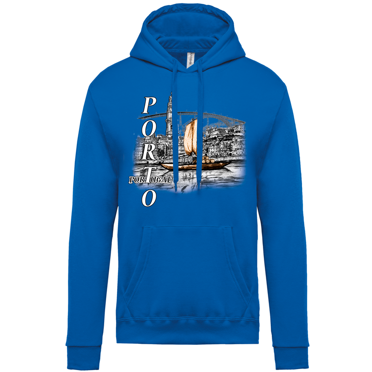 Sweatshirt Kariban com Capuz Ribeira