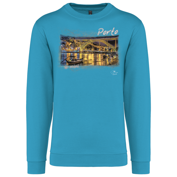 Sweatshirt Kariban sem Capuz Porto By Night