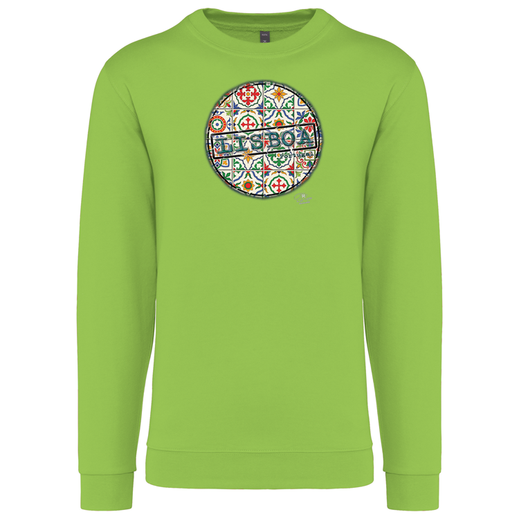 Sweatshirt Kariban sem Capuz Pin Lisboa