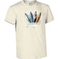 T-shirt Kids Surfboards Nazaré