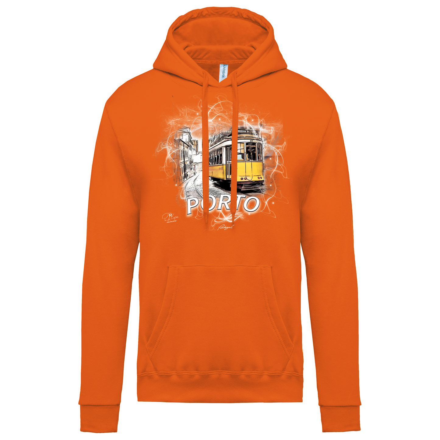 Sweatshirt Kariban com Capuz Carreira 28 Porto