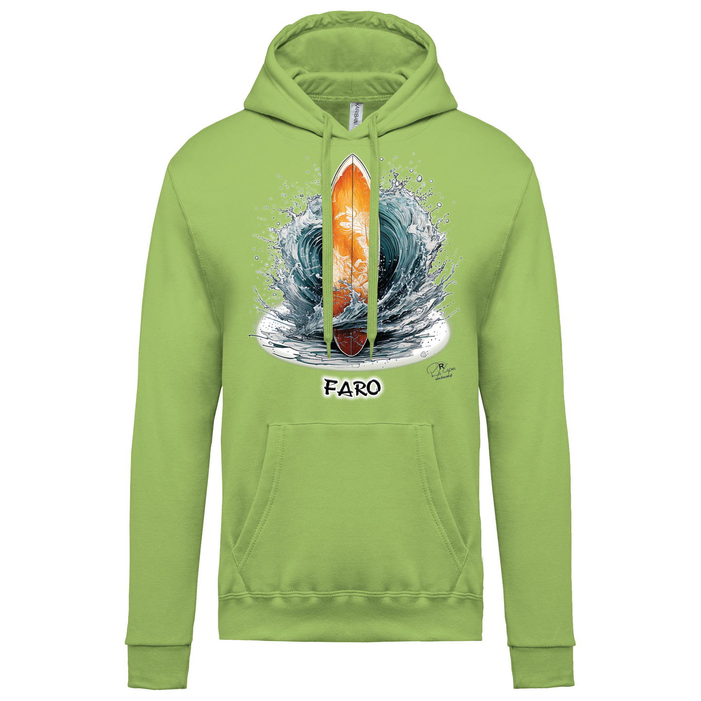 Sweatshirt Kariban com Capuz Prancha Faro