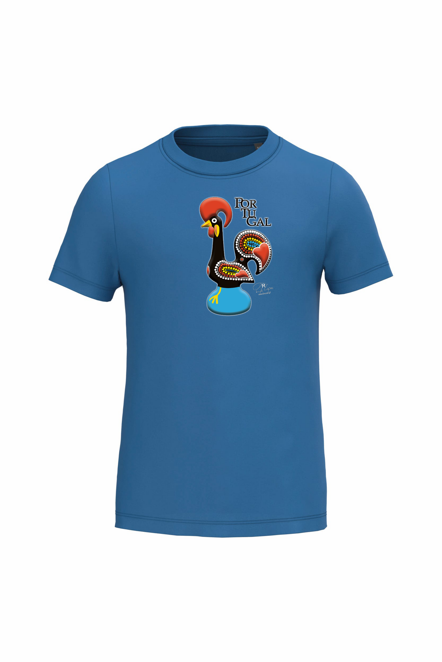 T-shirt de Criança Kariban Galo de Barcelos