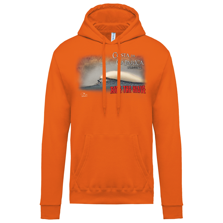 Sweatshirt Kariban com Capuz Ride the Wave Caparica