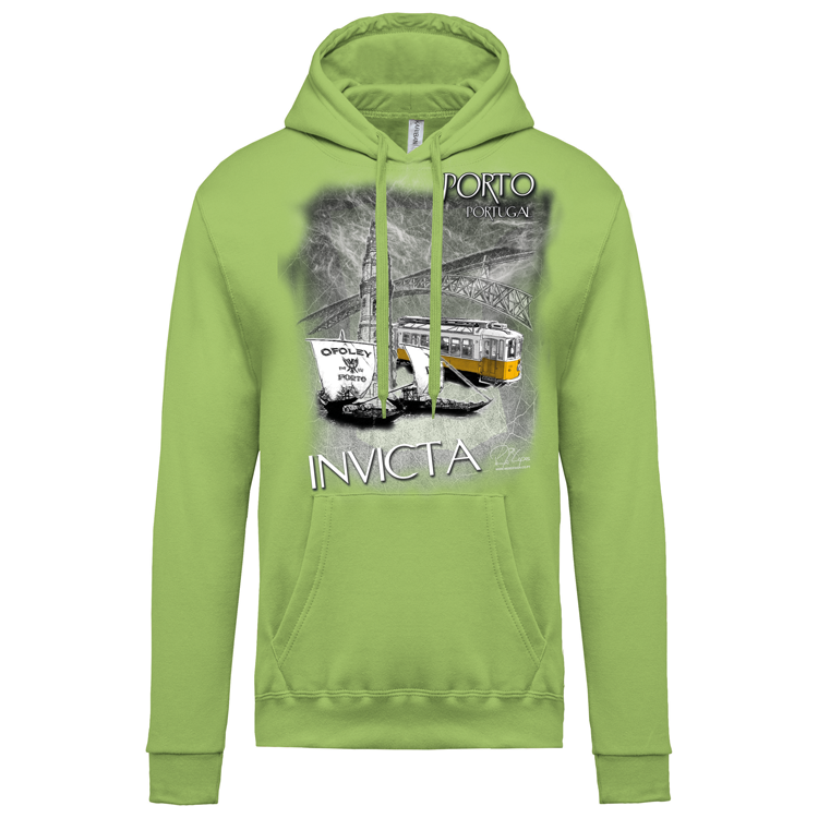 Sweatshirt Kariban com Capuz Invicta