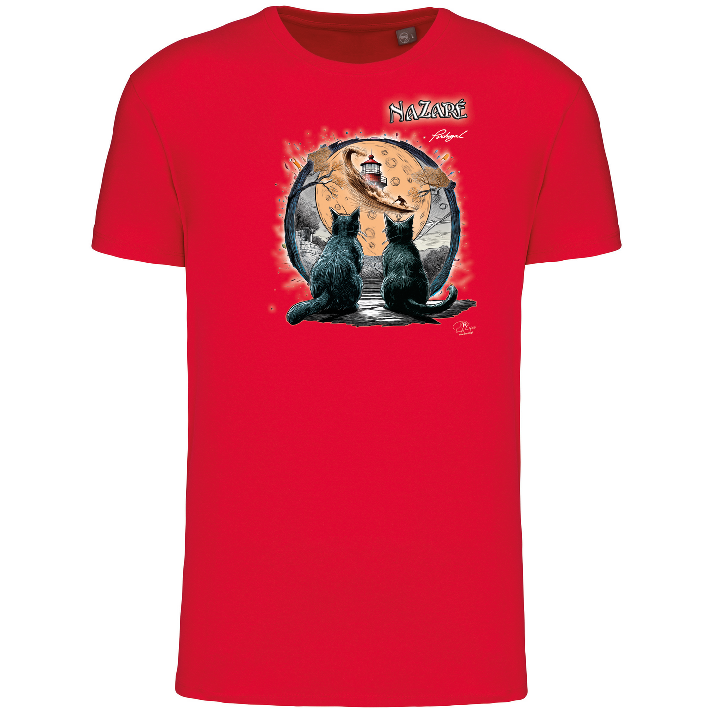 T-Shirt Algodão Biológico Luar Nazaré