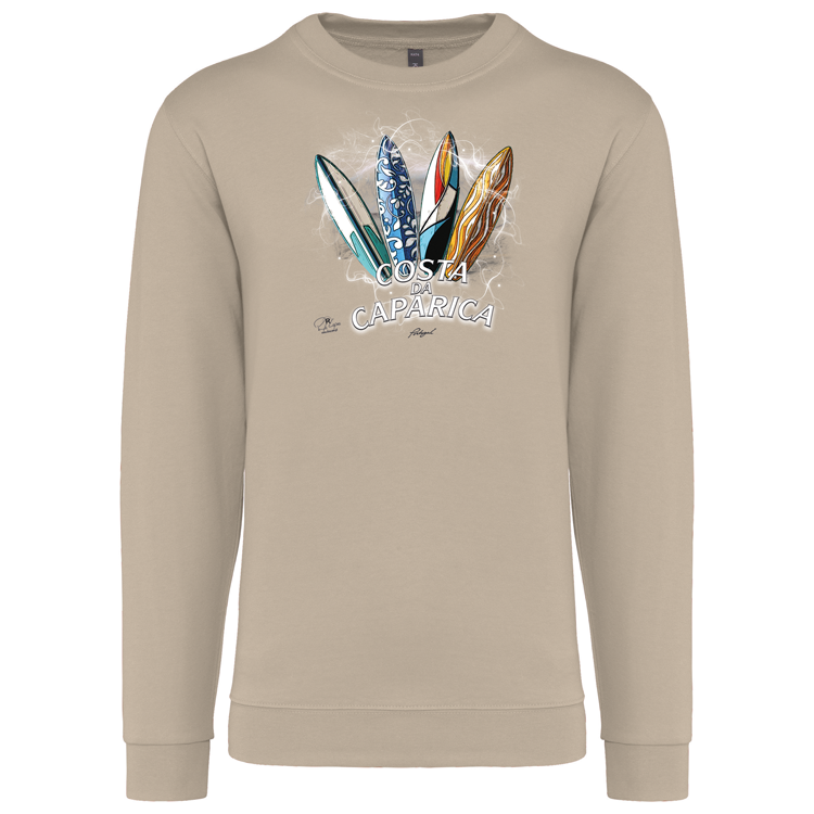 Sweatshirt Kariban sem Capuz Surfboards Costa da Caparica