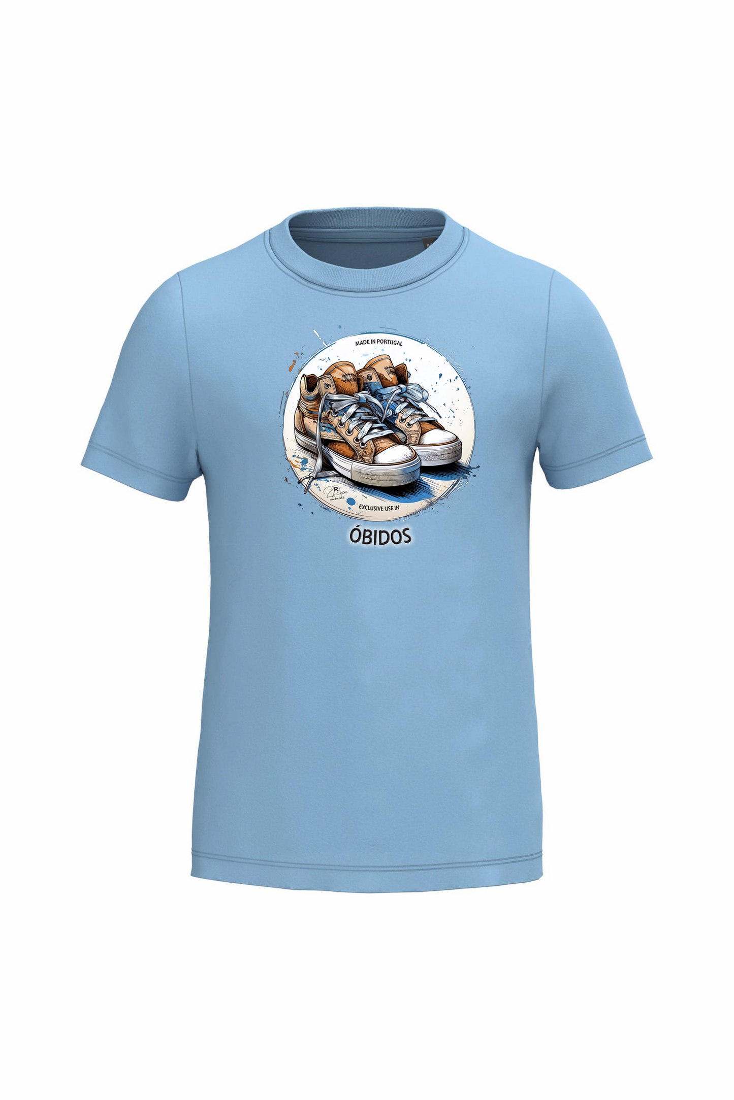 T-shirt de Criança Kariban Exclusive Óbidos