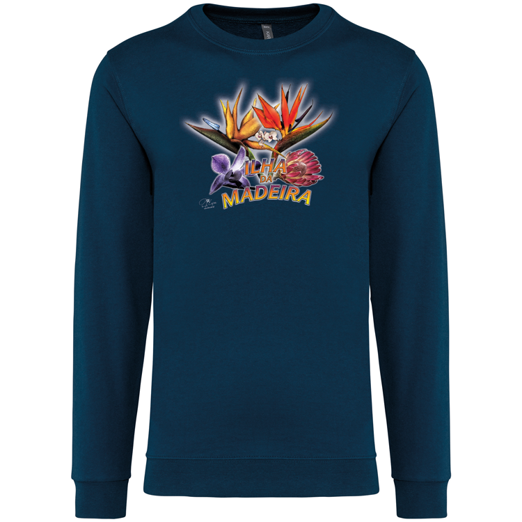 Sweatshirt Kariban sem Capuz Estrelícias