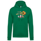 Sweatshirt Kariban com Capuz Madeira Flowers