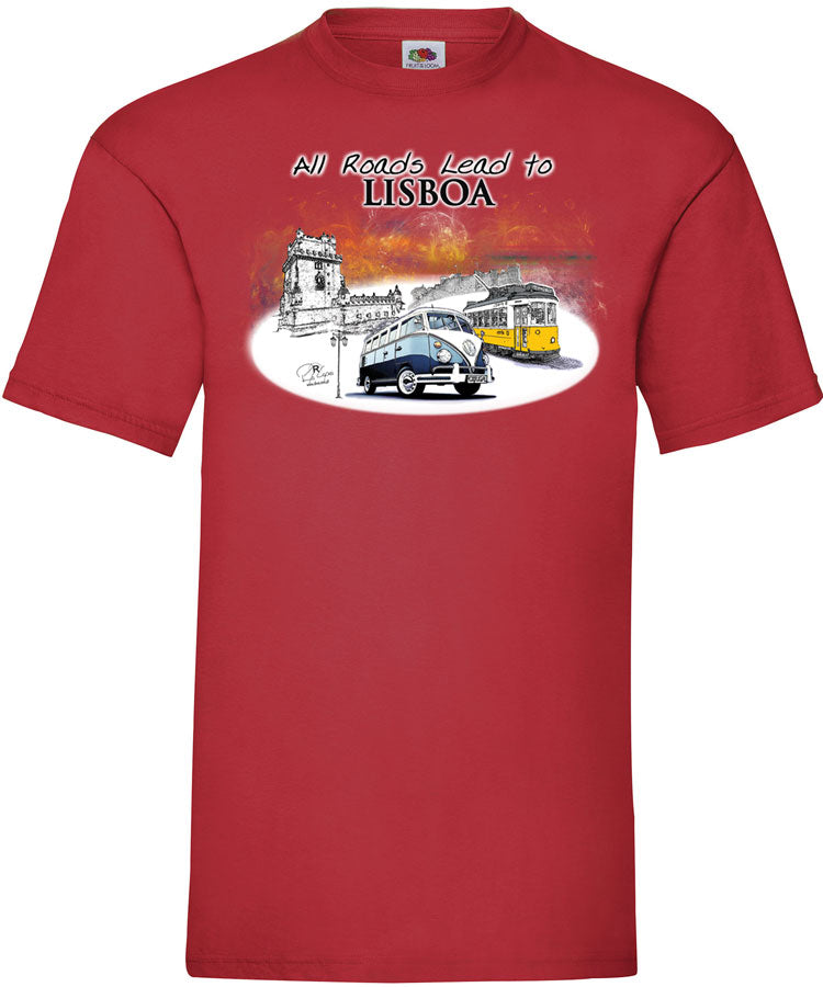 T-shirt All Roads Lead to Lisboa