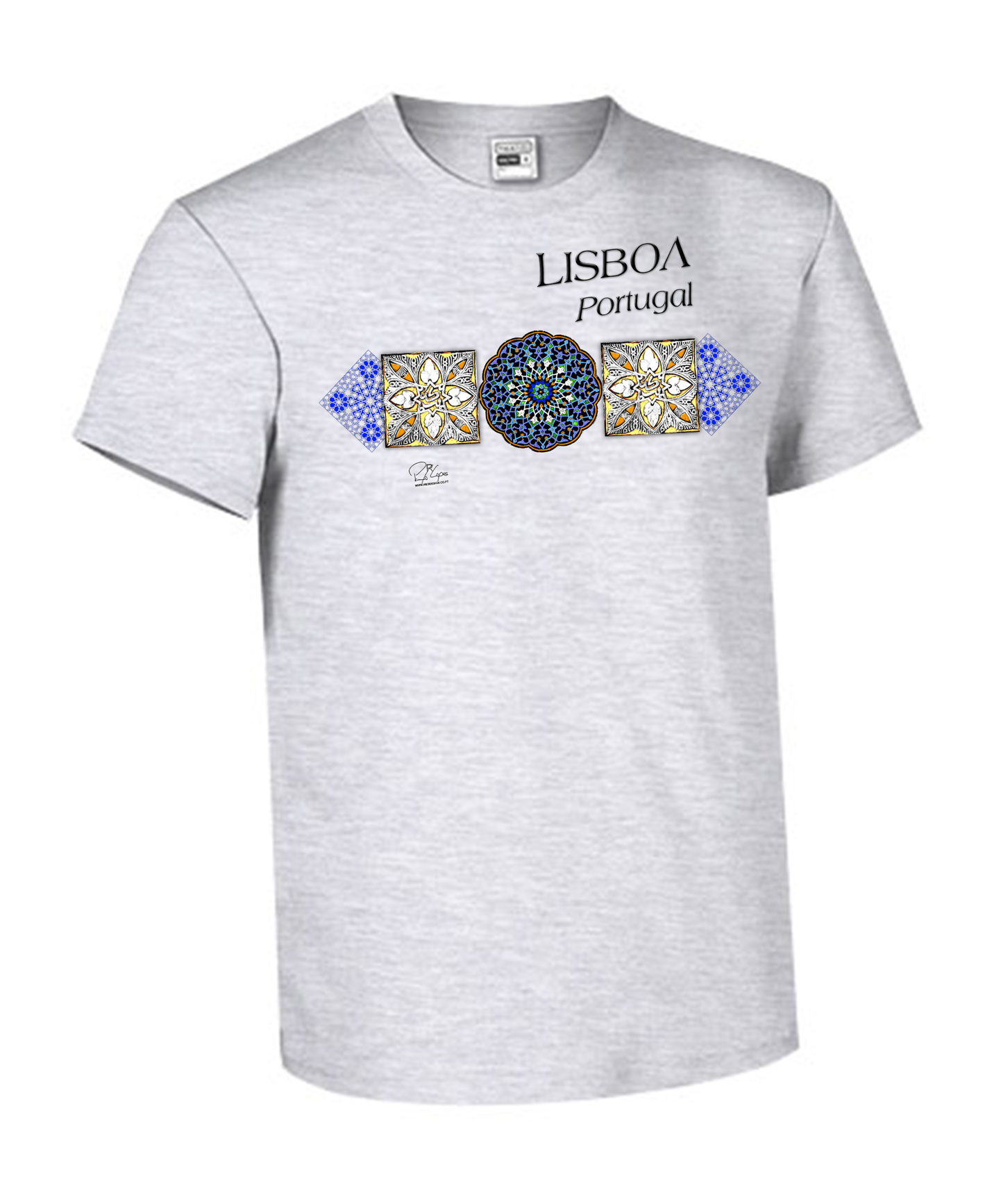 T-shirt Kids Azulejo Árabe Lisboa