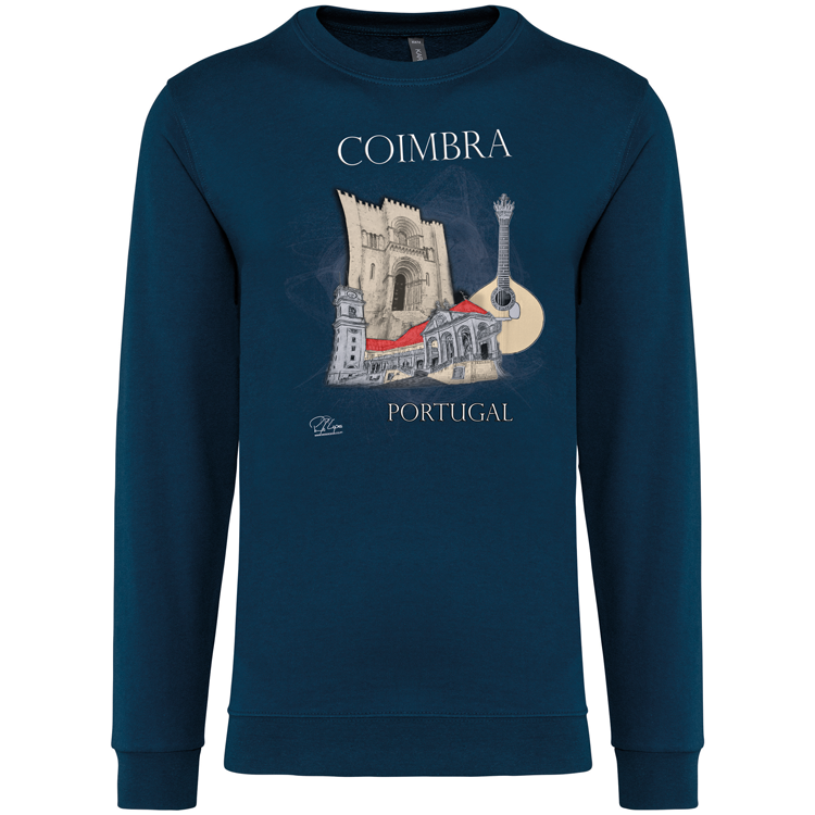 Sweatshirt Kariban sem Capuz Sé de Coimbra