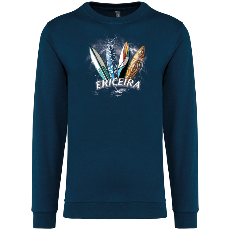 Sweatshirt Kariban sem Capuz Surfboards Ericeira