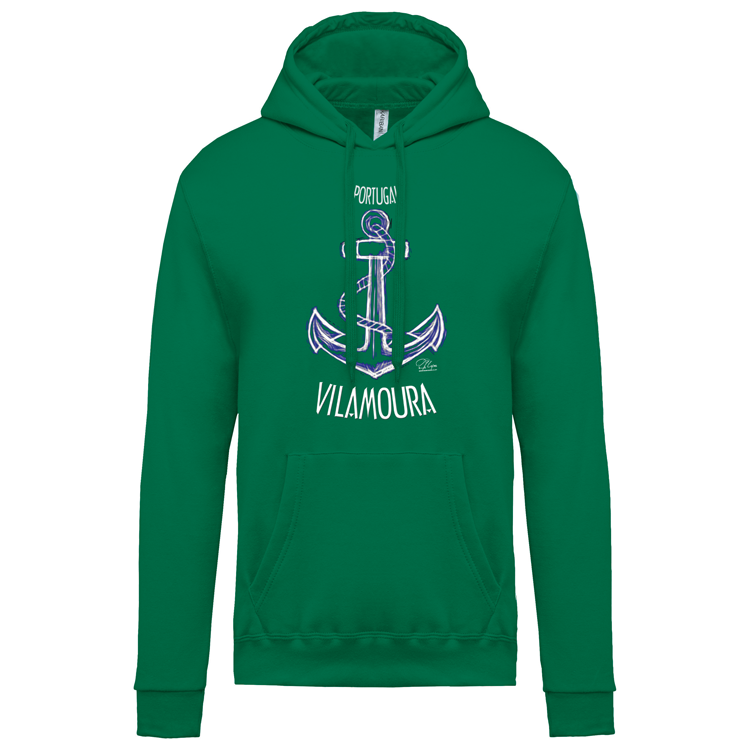 Sweatshirt Kariban com Capuz Âncora Vilamoura