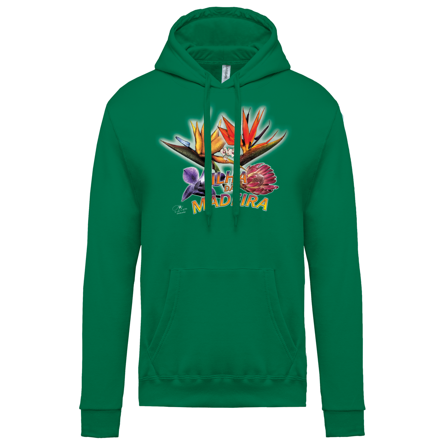 Sweatshirt Kariban com Capuz Estrelícias