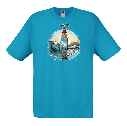 T-shirt Fruit of the Loom, Original 145g, Sol Nazaré