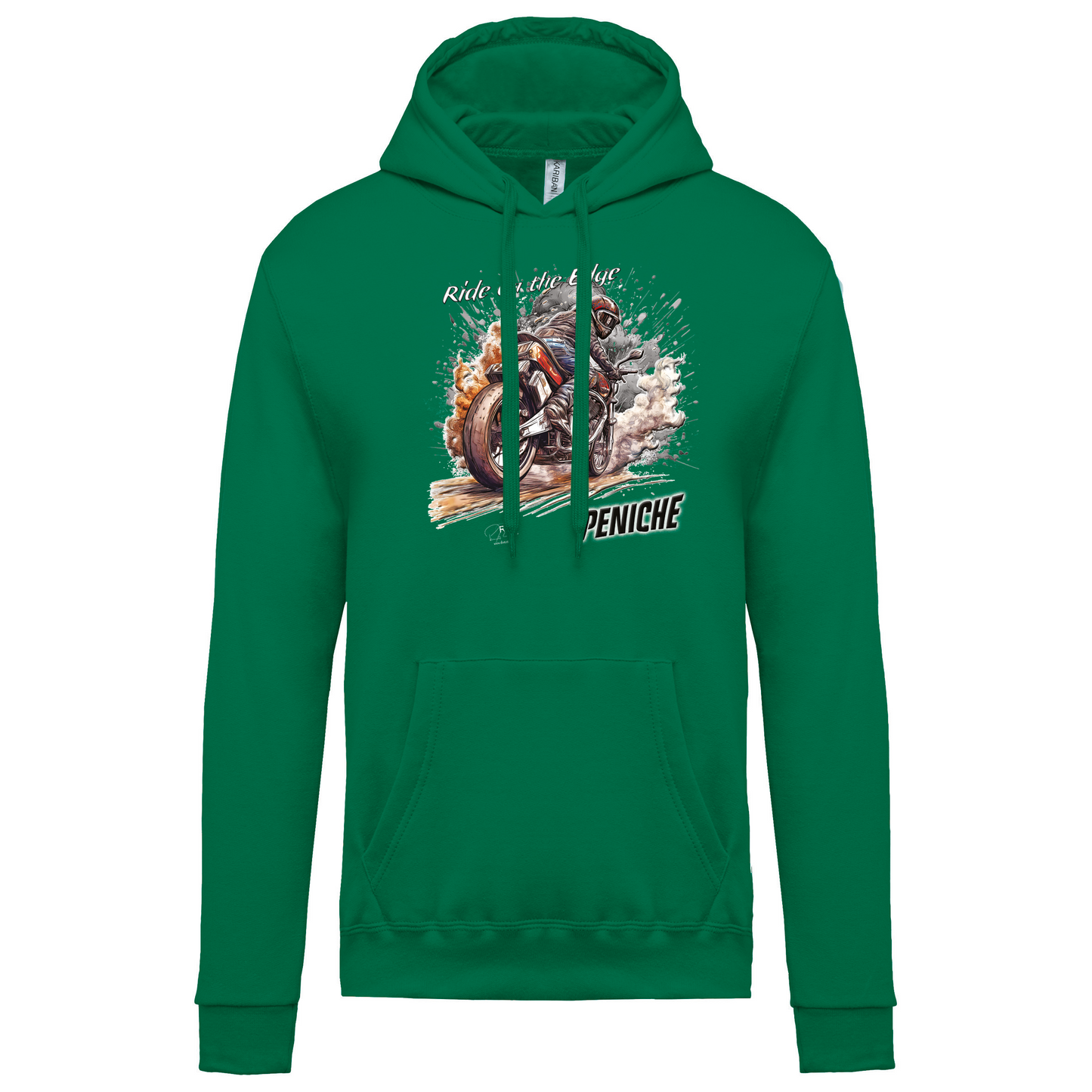 Sweatshirt Kariban com Capuz Ride on the Edge Peniche