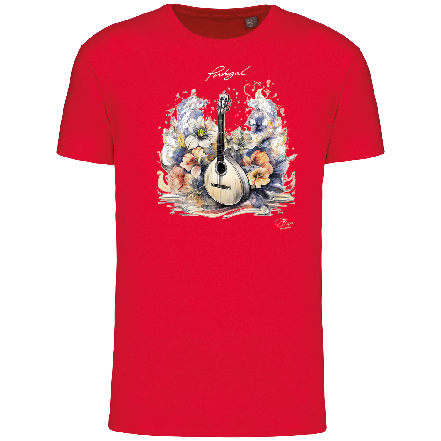T-Shirt Algodão Biológico Guitarra Portuguesa
