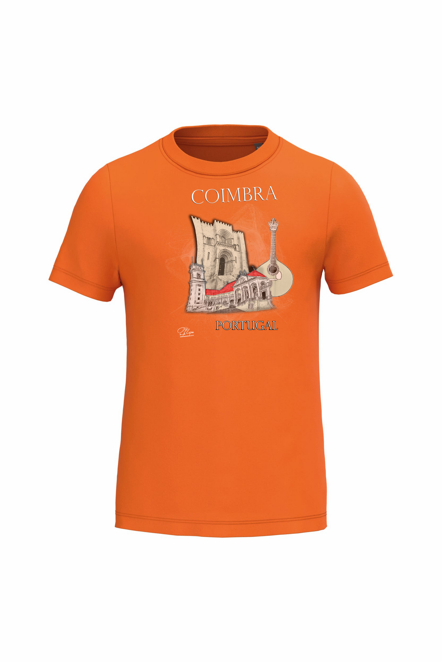 T-shirt de Criança Kariban Sé de Coimbra