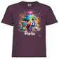 T-shirt Fruit of the Loom Kids 10 Porto