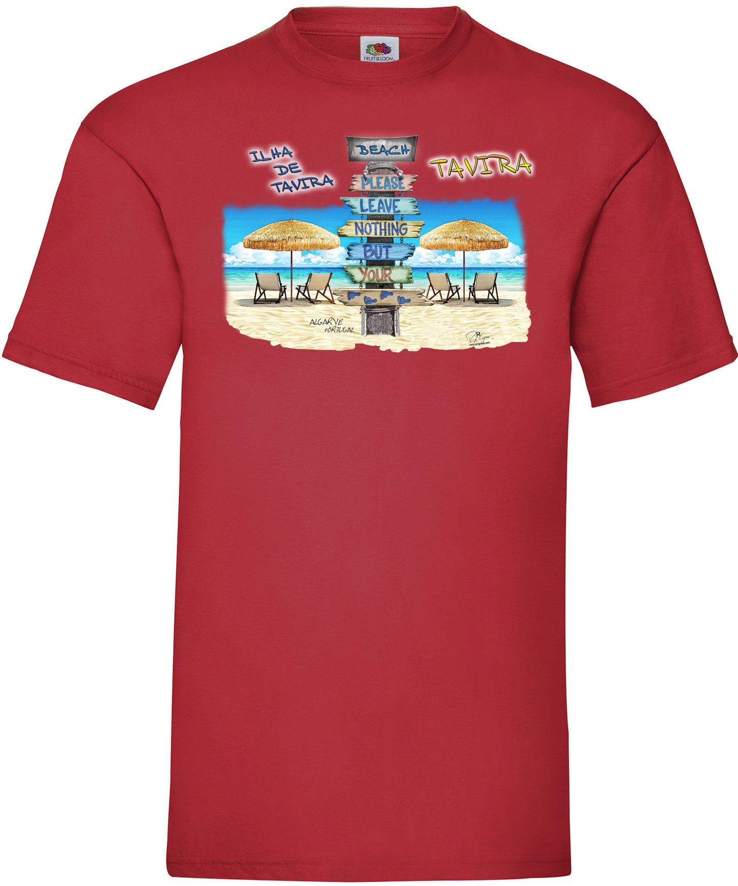 T-shirt Pégadas Tavira