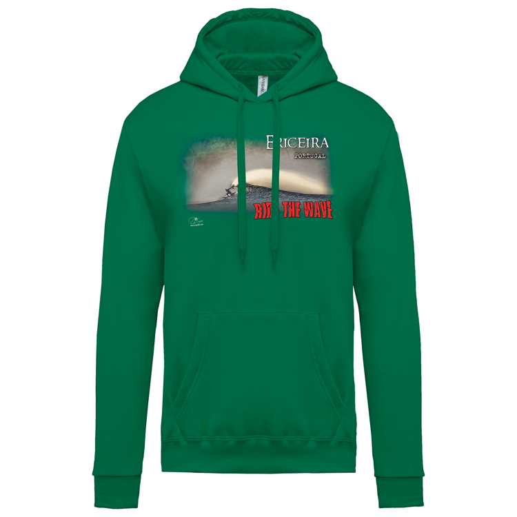 Sweatshirt Kariban com Capuz Ride the Wave Ericeira