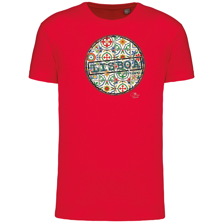 T-Shirt Algodão Biológico Pin Lisboa