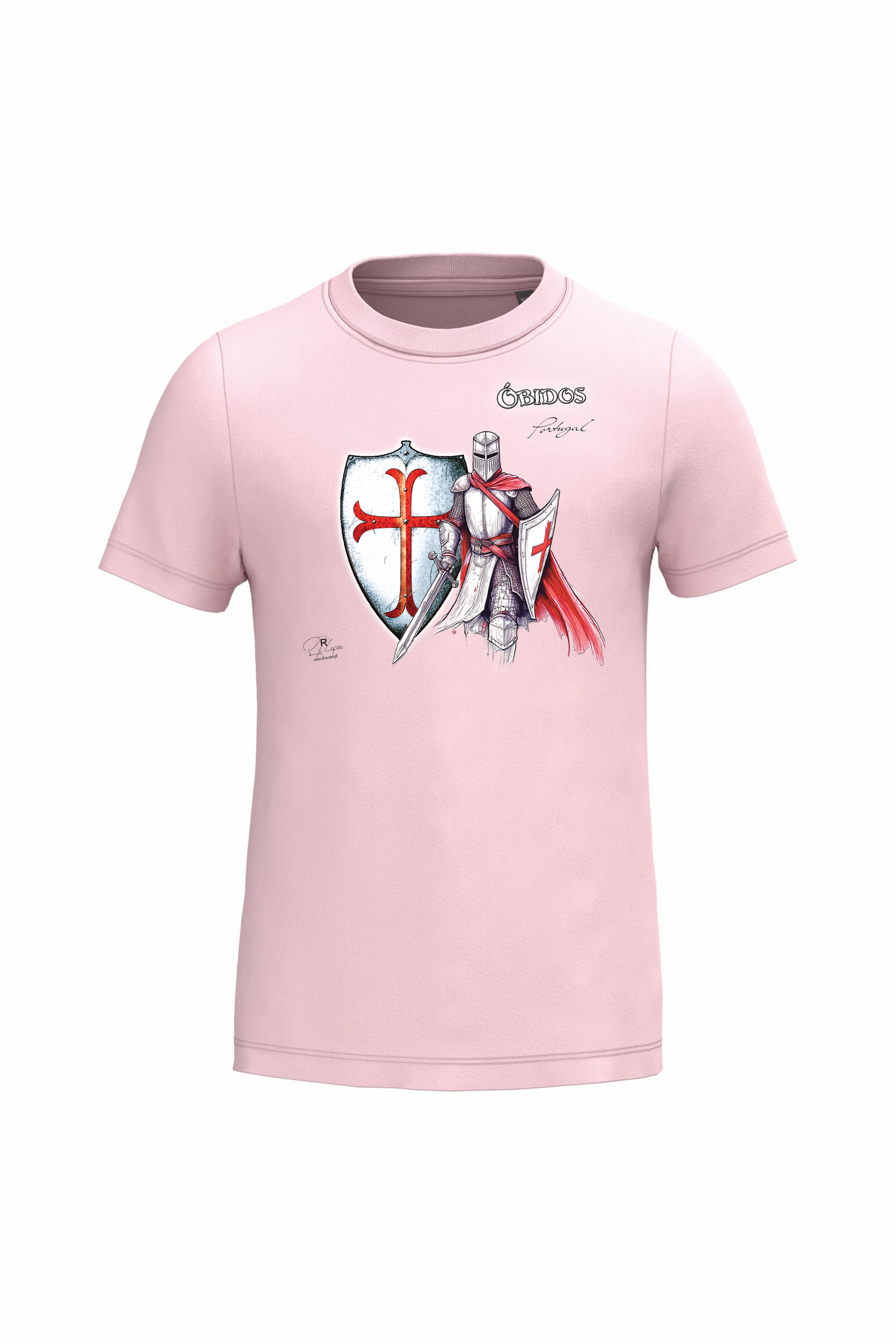 T-shirt de Criança Kariban  Templários
