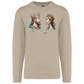 Sweatshirt Kariban sem Capuz King and Queen Óbidos