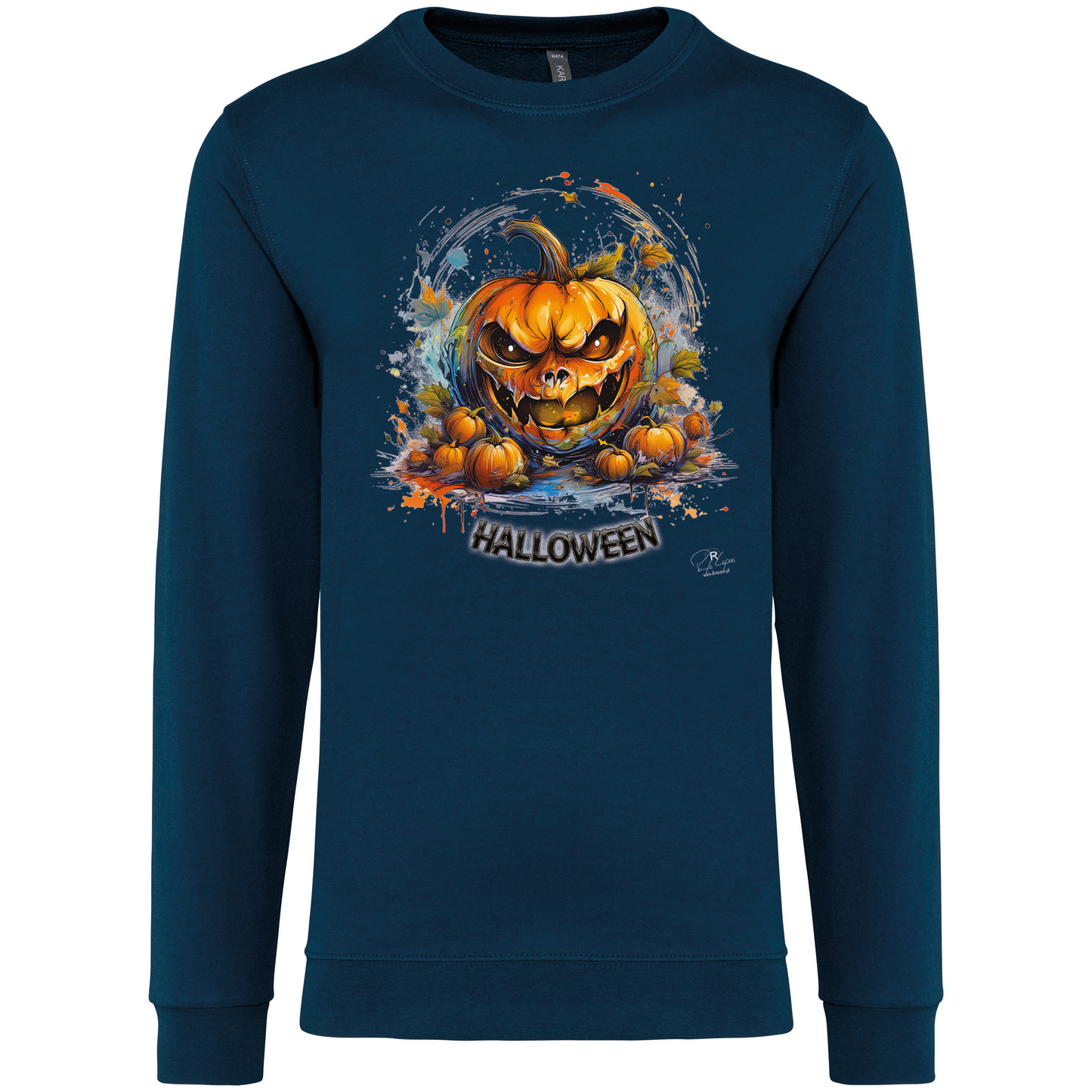 Sweatshirt Kariban sem Capuz Abóbora