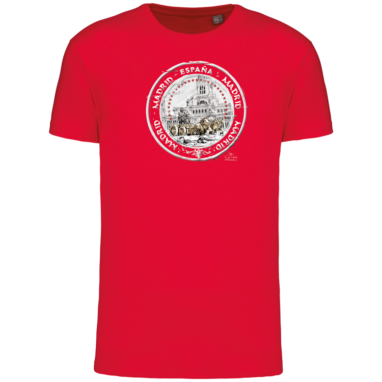 T-Shirt Algodão Biológico Sello Cibeles