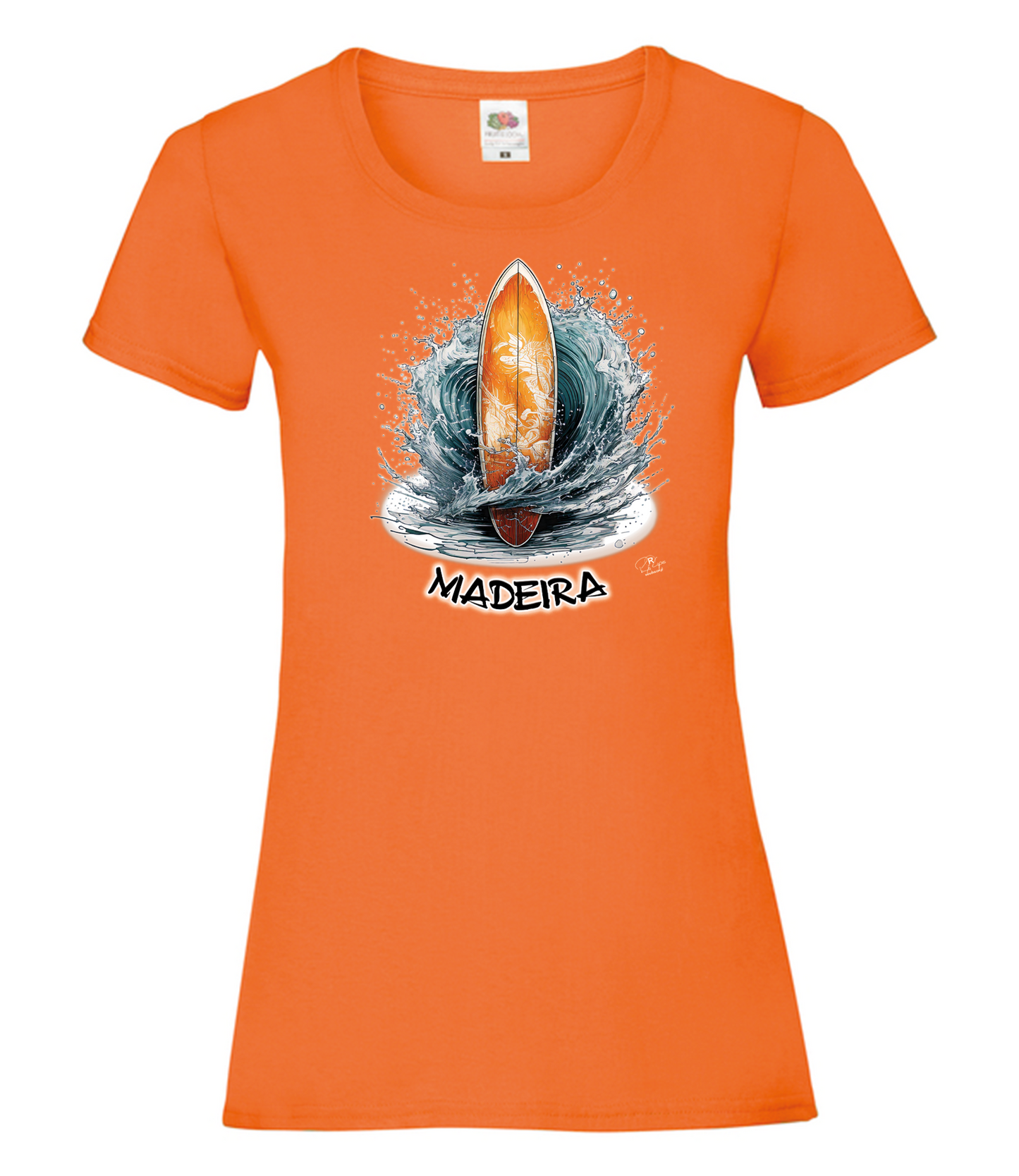 T-shirt Senhora Prancha Madeira