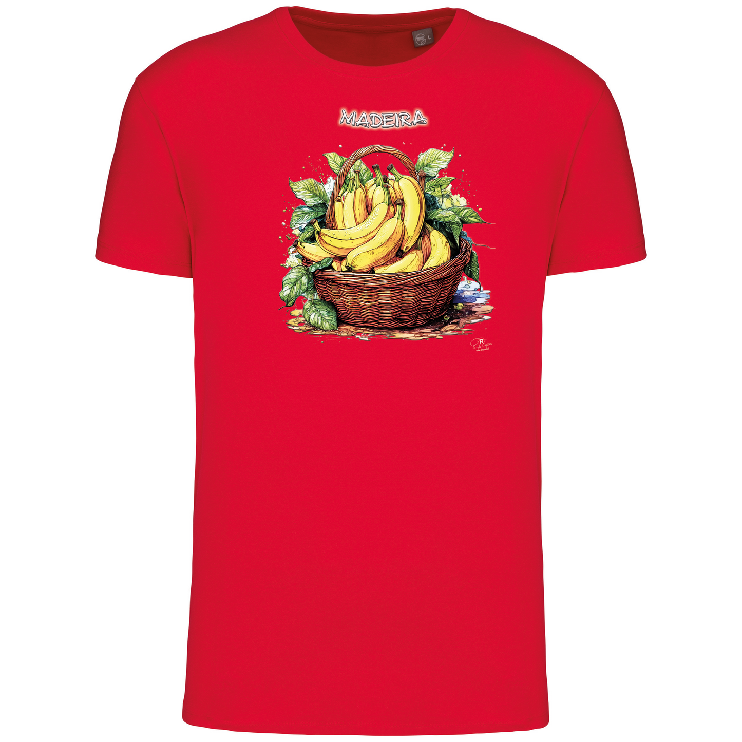 T-Shirt Algodão Biológico Cesto Bananas