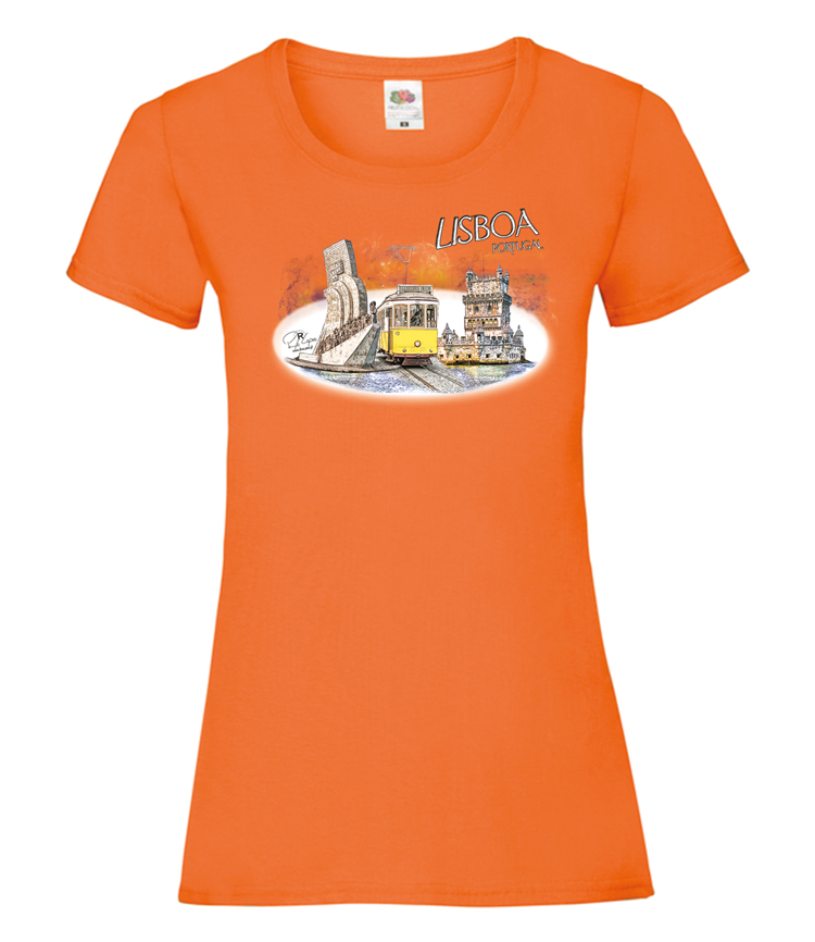 T-shirt Senhora Monumentos Belém